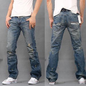 calça jeans masculina pernas largas